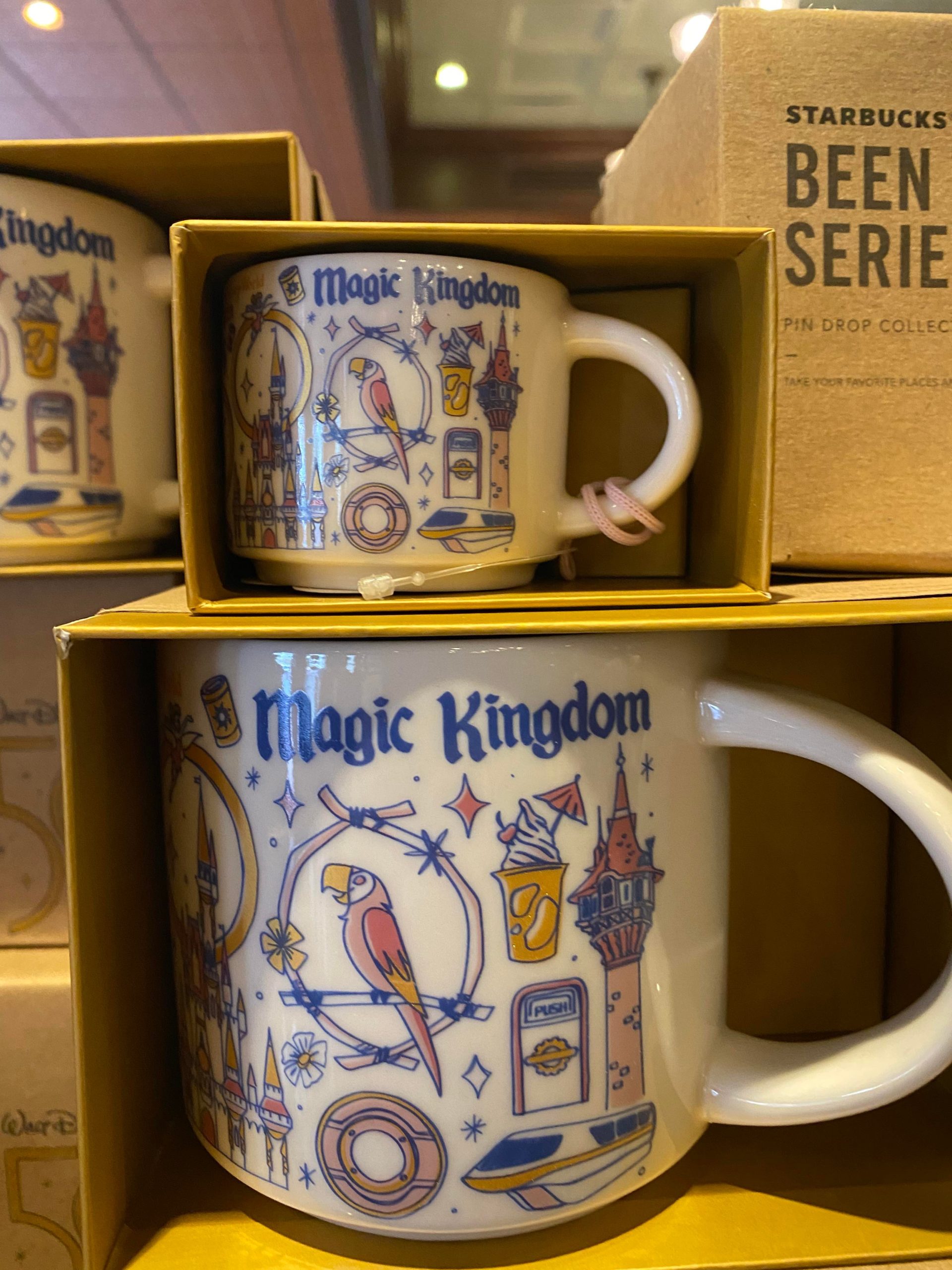 Starbucks 50th anniversary been there mug and ornament Magic Kingdom