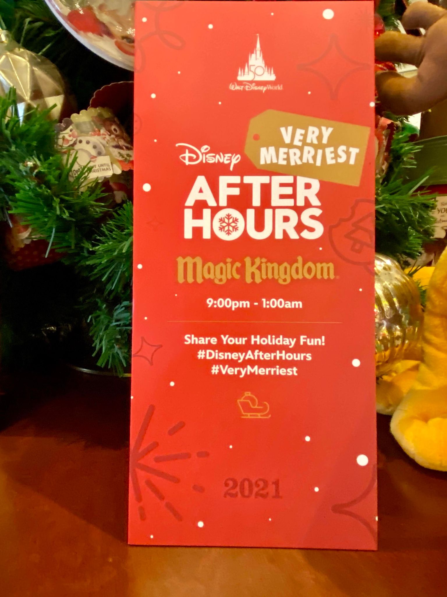 Guide Map For 21 Disney Very Merriest After Hours Mickeyblog Com