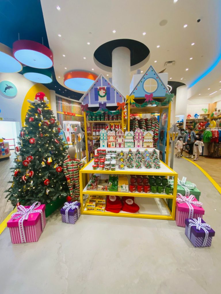 Christmas Has Arrived at the M&M Store in Disney Springs 