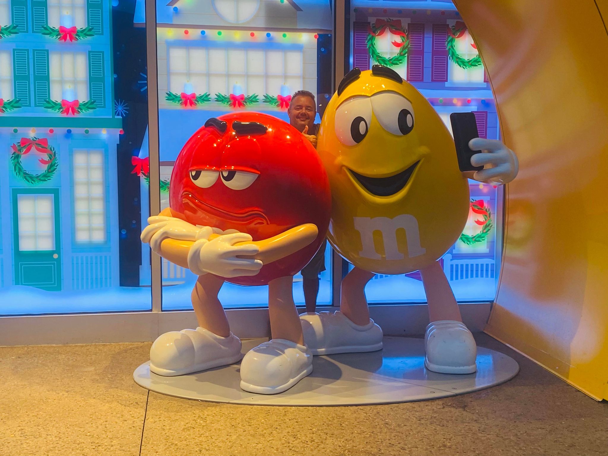 Christmas Has Arrived at the M&M Store in Disney Springs 