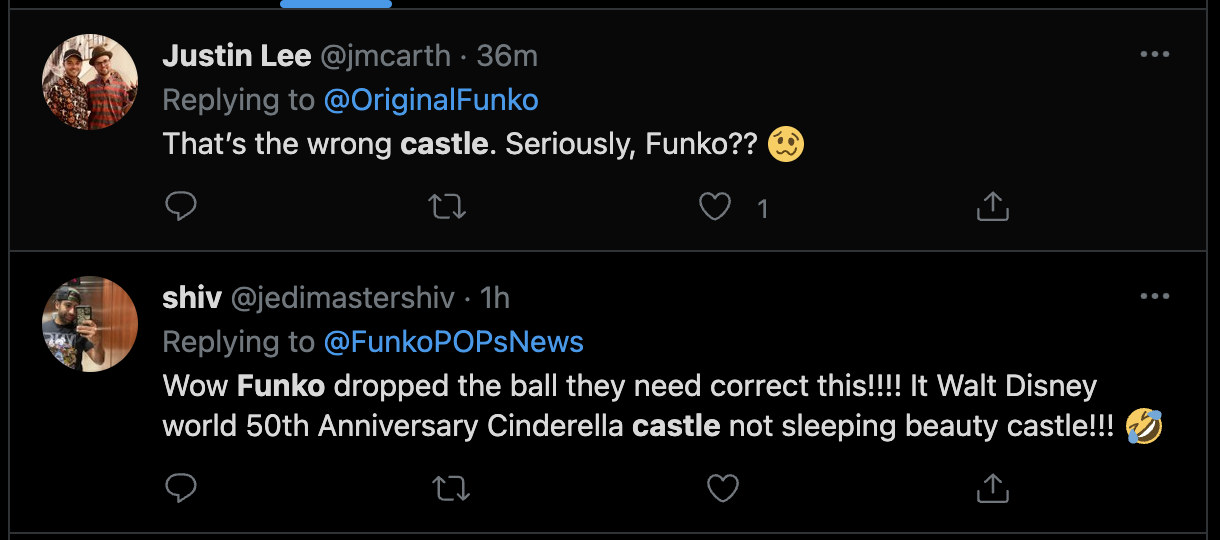 Funko Wrong castle