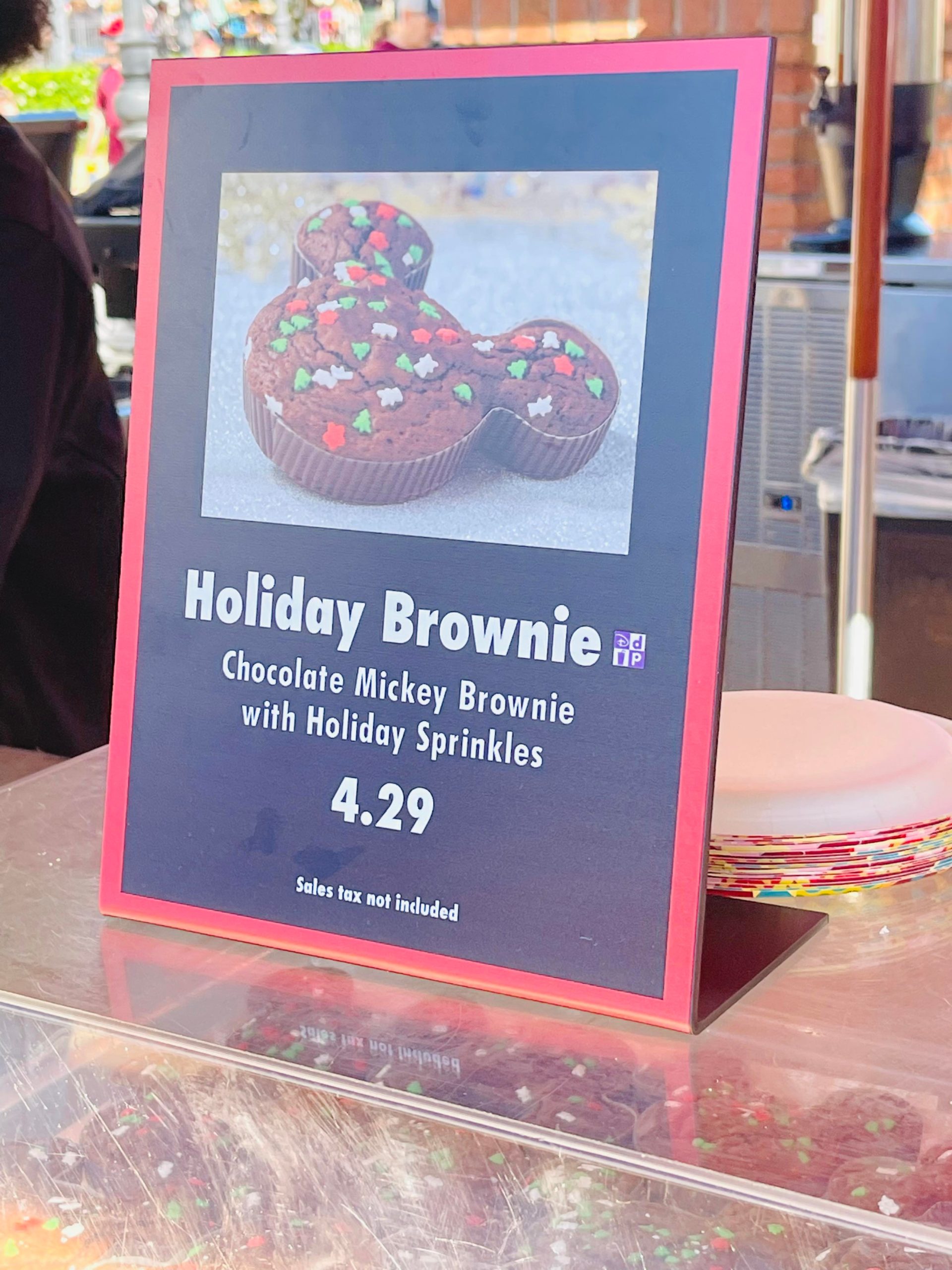 holiday brownie