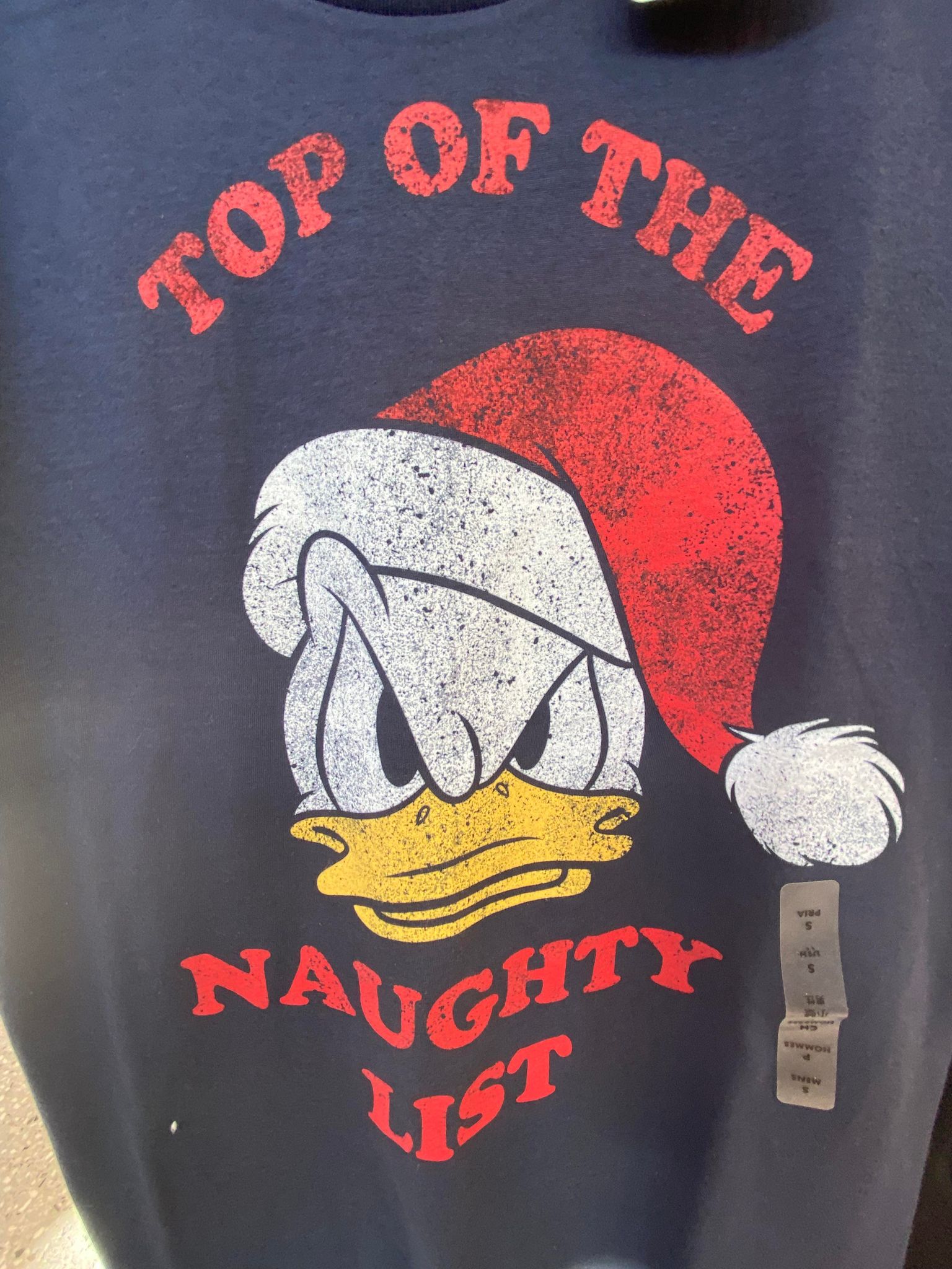 donald naughty tshirt