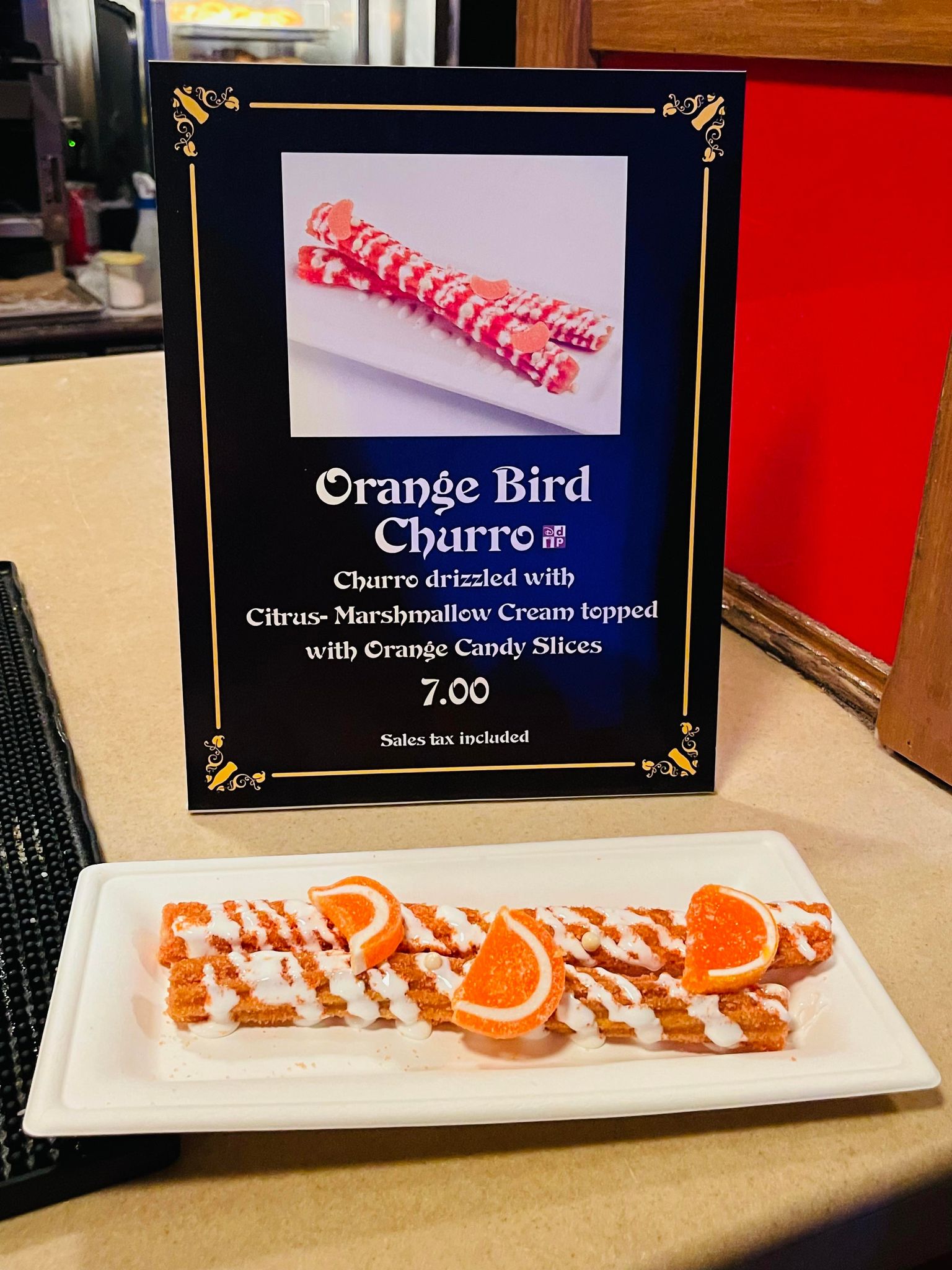 orange bird churro