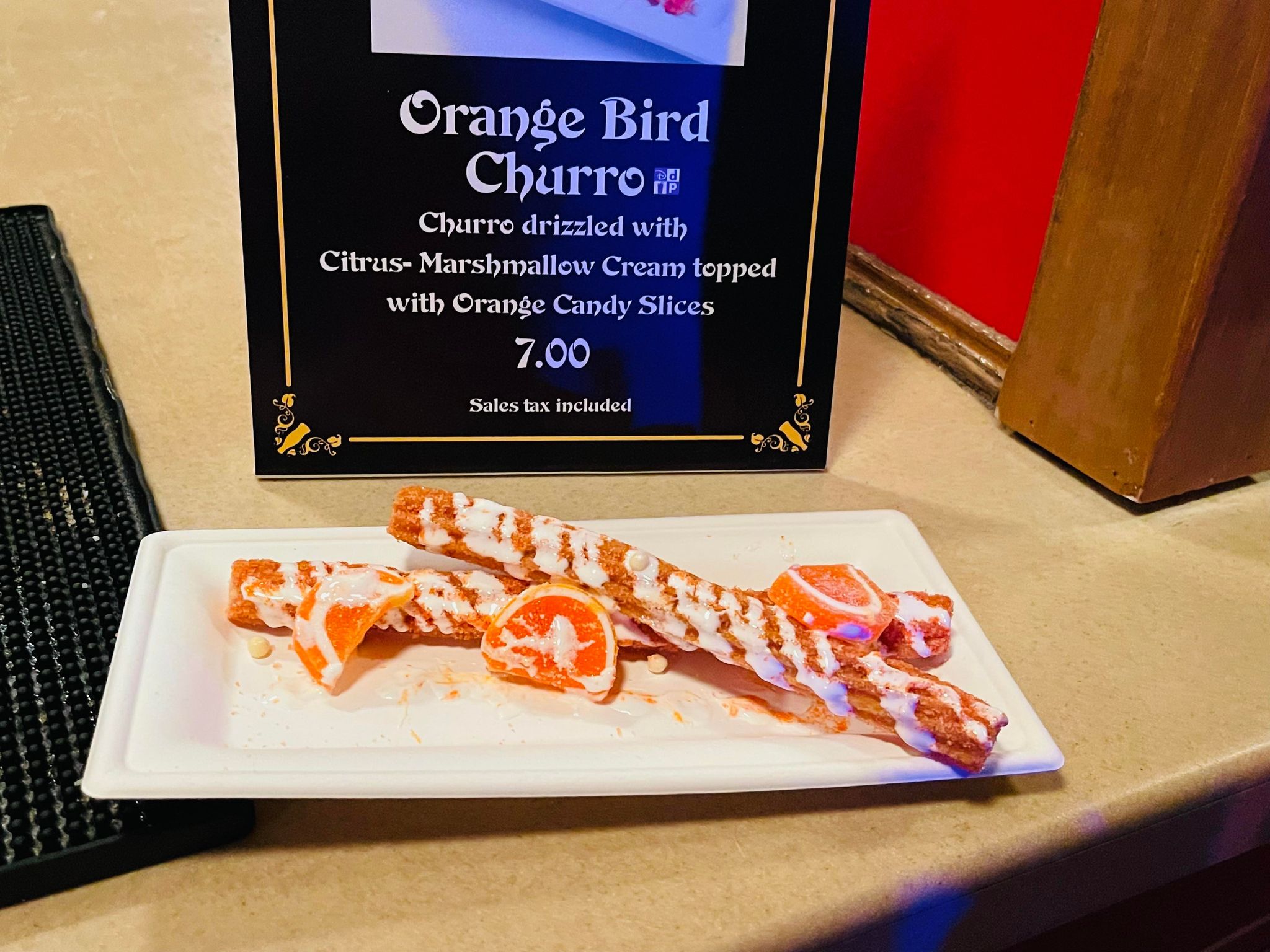 orange bird churro