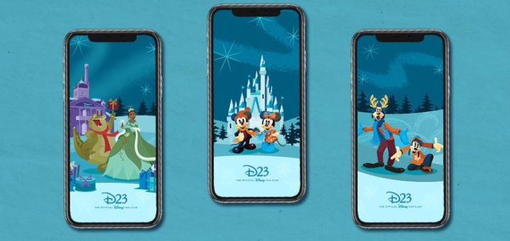 Get In The Holiday Spirit With Disney Phone Wallpaper 