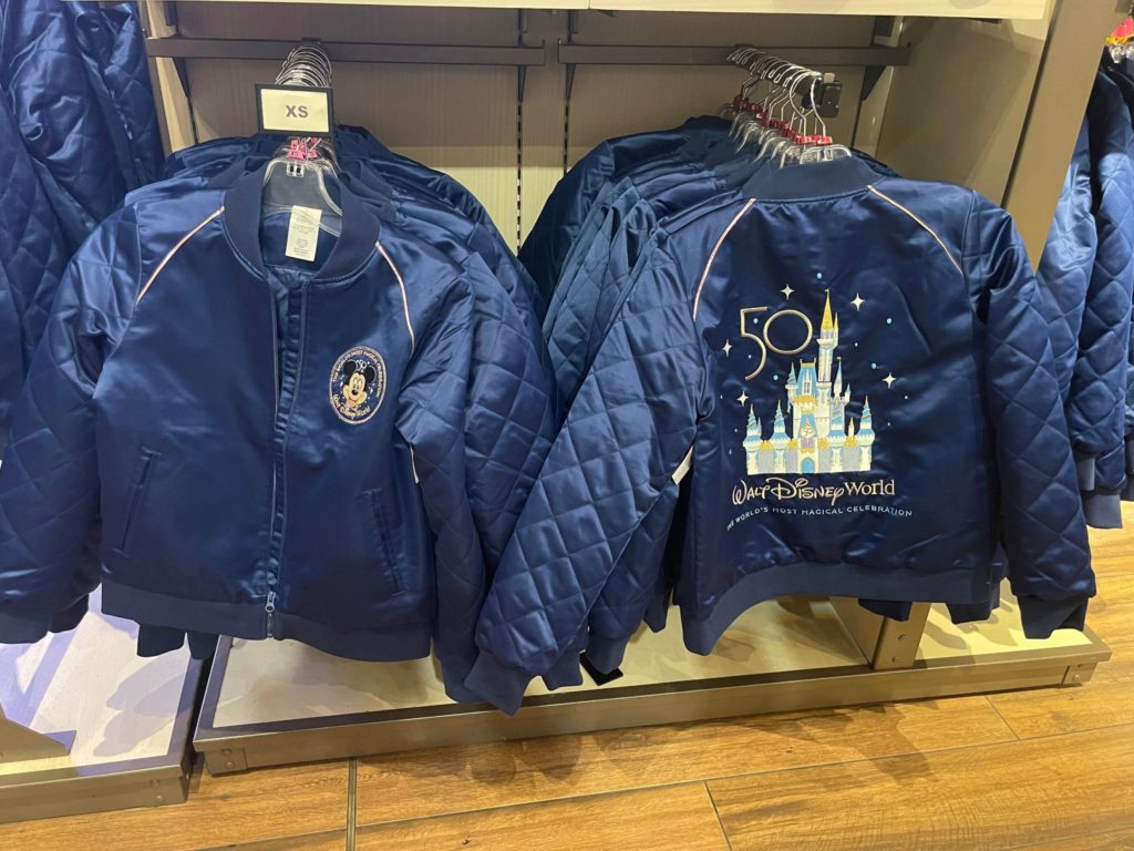 Disney World 50th Anniversary Limited Edition Varsity Jacket October 1st  Size S 