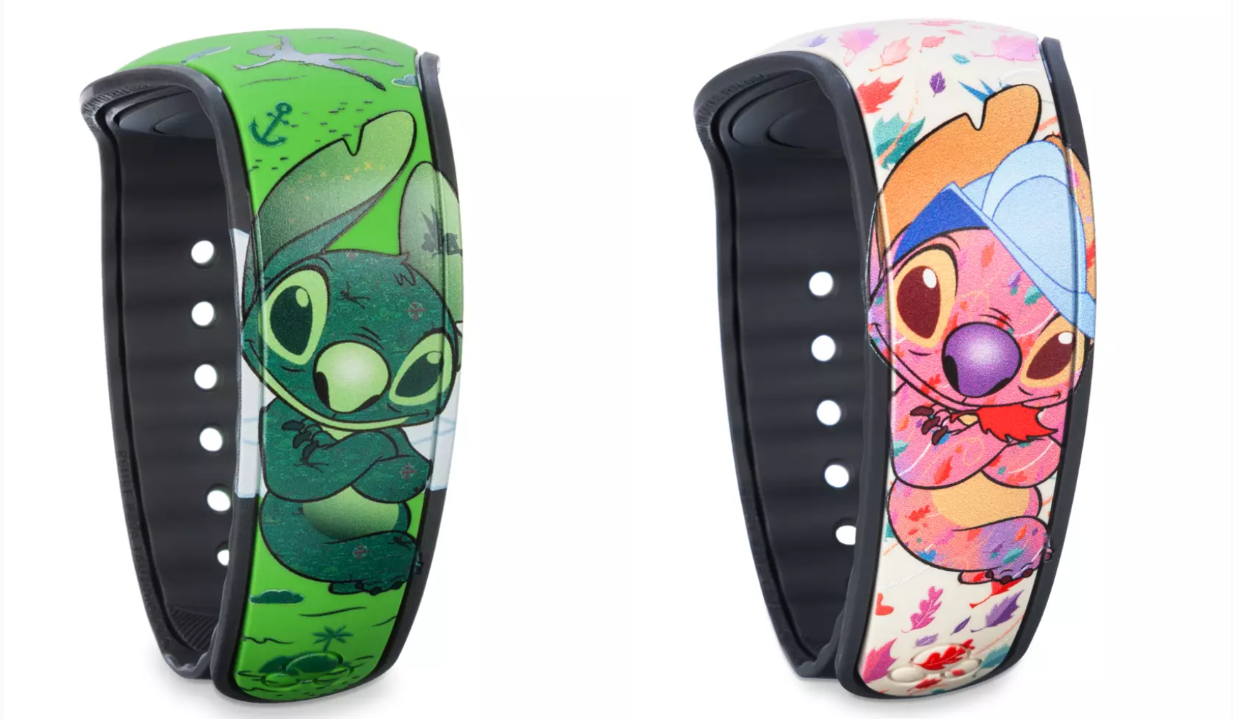 TWO NEW Stitch Crashes Disney MagicBands Now at ShopDisney 