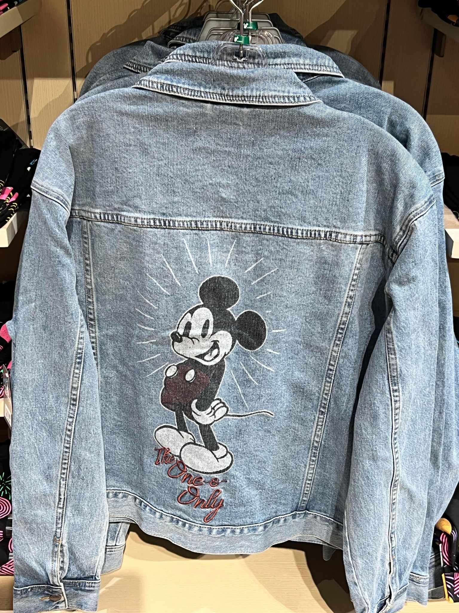 A Stylish New Jean Jacket Has Arrived at Walt Disney World, Featuring ...