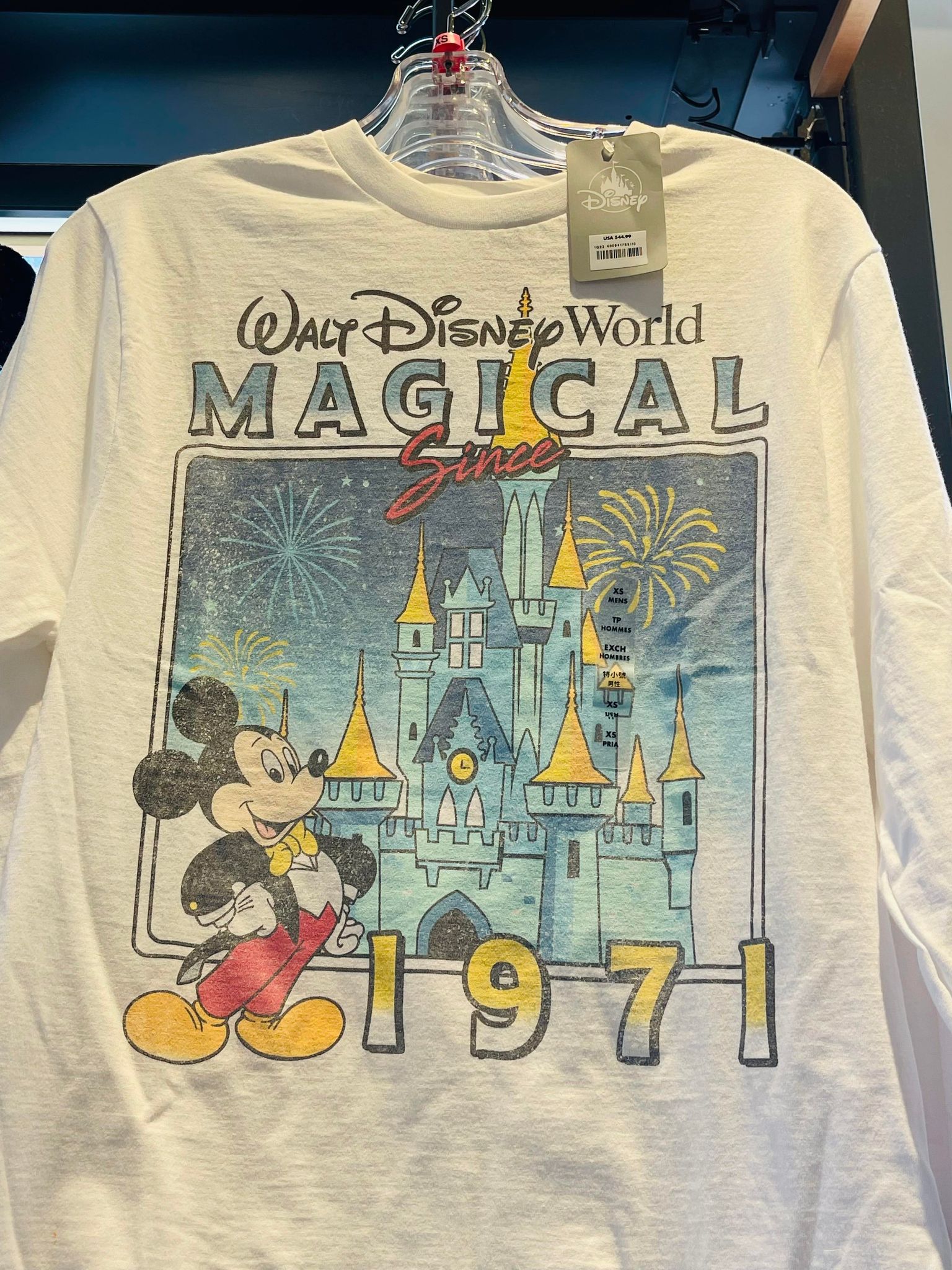 New Long-Sleeved Walt Disney World Shirt Brings Vintage Style to Disney ...