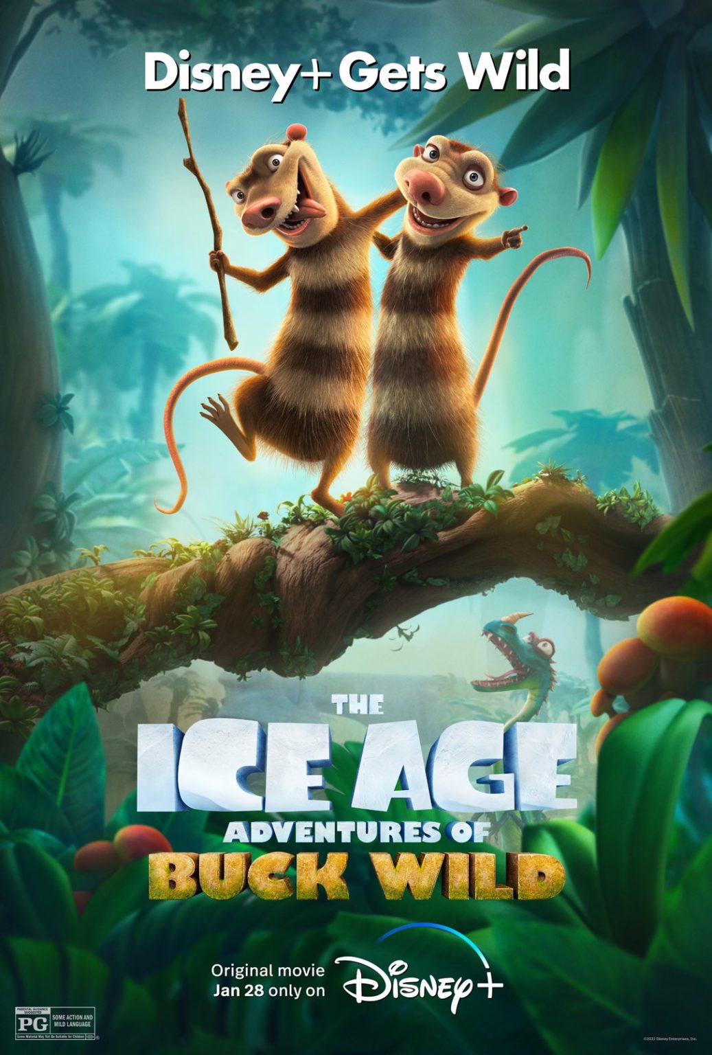 ice age adventures of buck wild poster