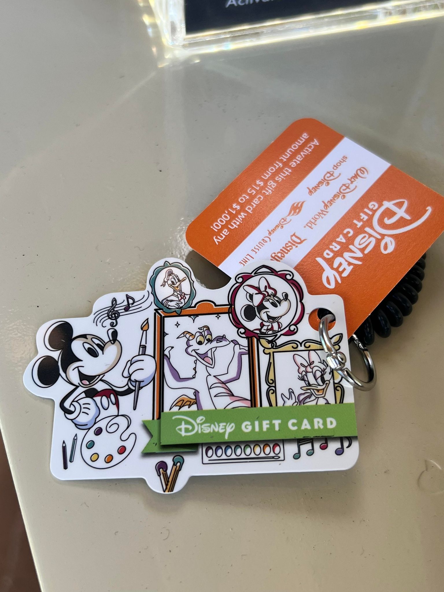 2018 EPCOT Festival Of The Arts Gift Card $0 Value Disney World 