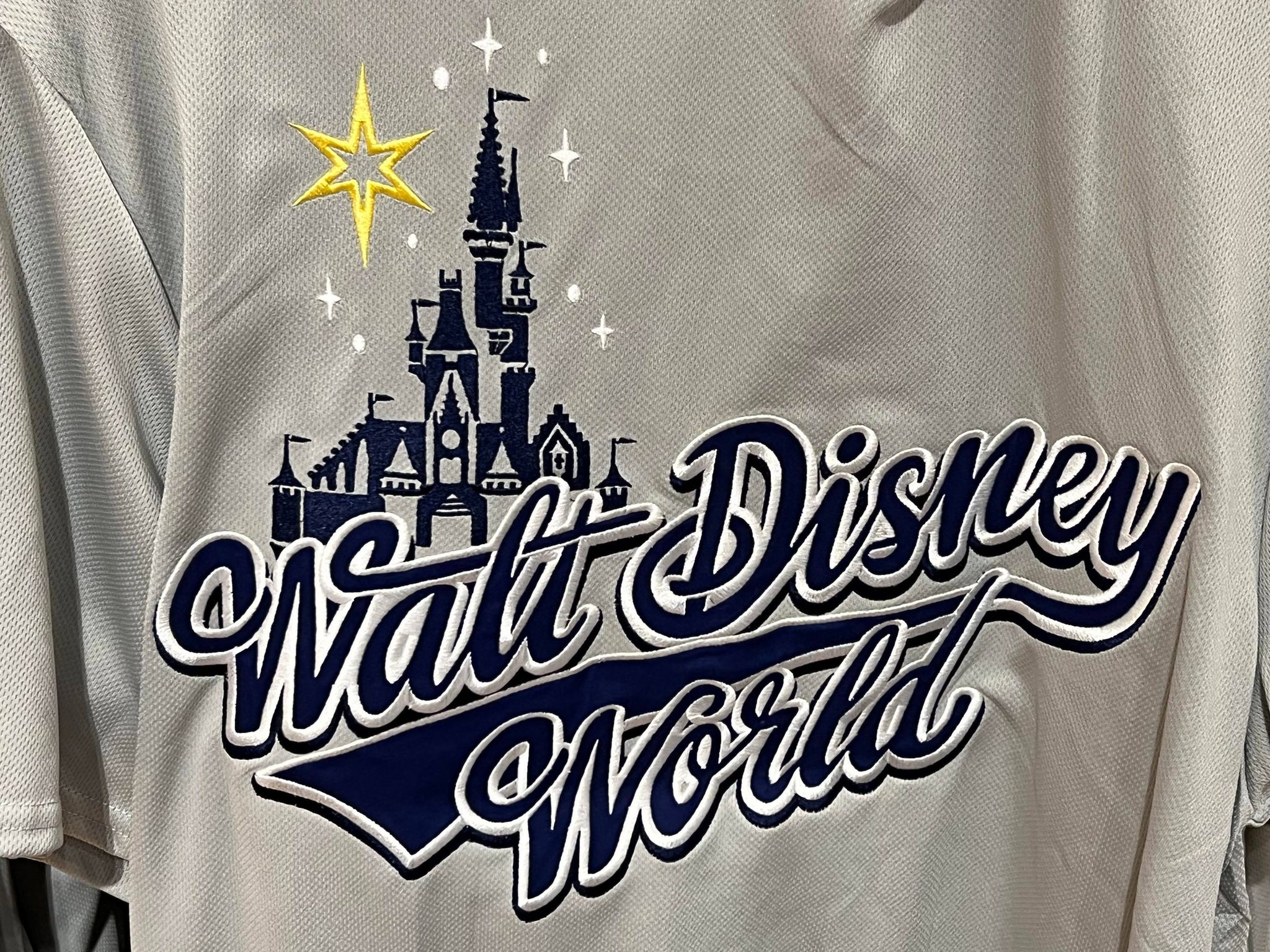 PHOTOS: New Retro-Inspired Walt Disney World Baseball Jersey Steps
