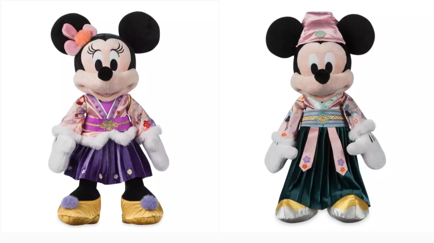 New Lunar New Year and Valentines Plush Dolls NOW at ShopDisney