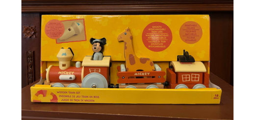 Mickey Mouse Wooden Train