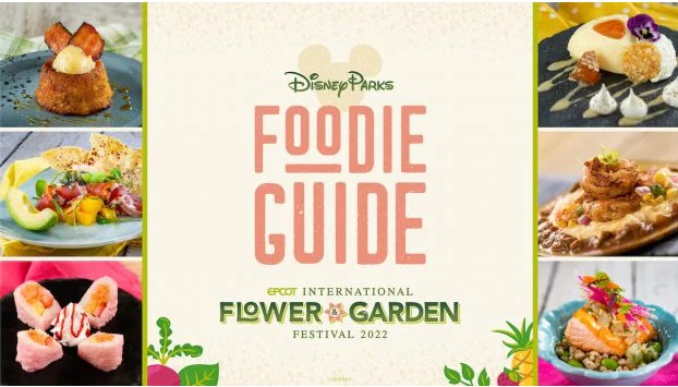 Flower Garden Festival menus 2022