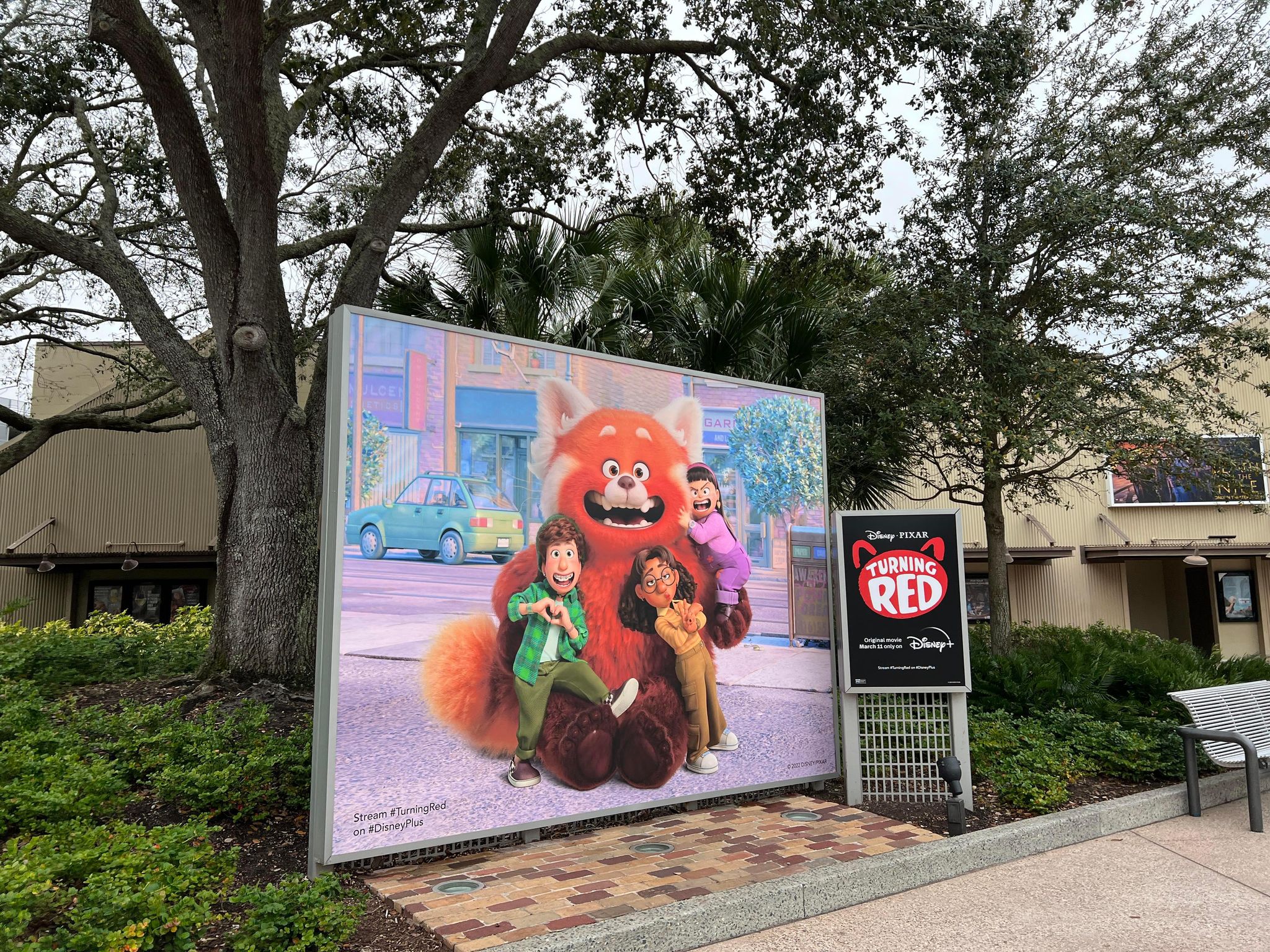 New Photo Op For Pixar S Latest Film Turning Red Now At Disney Springs Mickeyblog Com