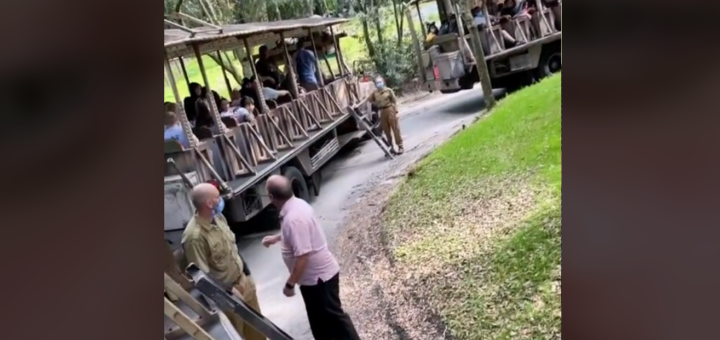 animal kingdom safari ride broke down
