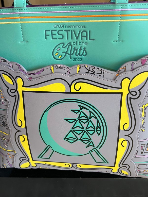 Festival of the Arts Pastel Loungefly Tote and Mug