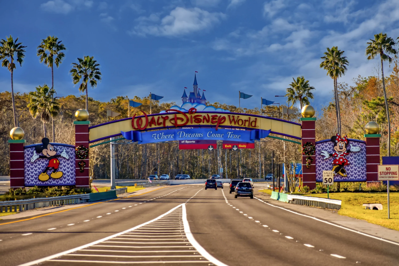 Walt Disney World entrance
