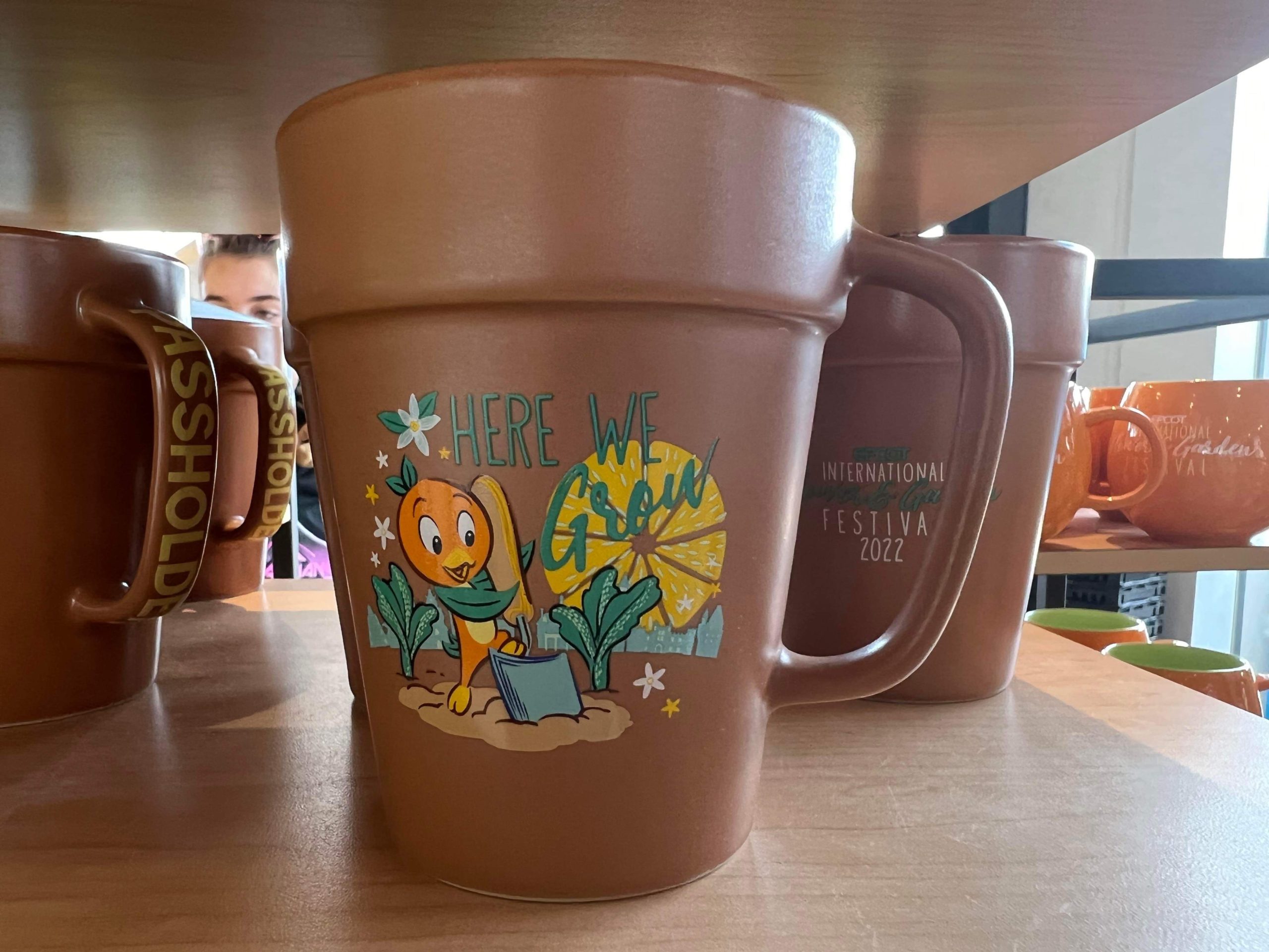 flower pot mug