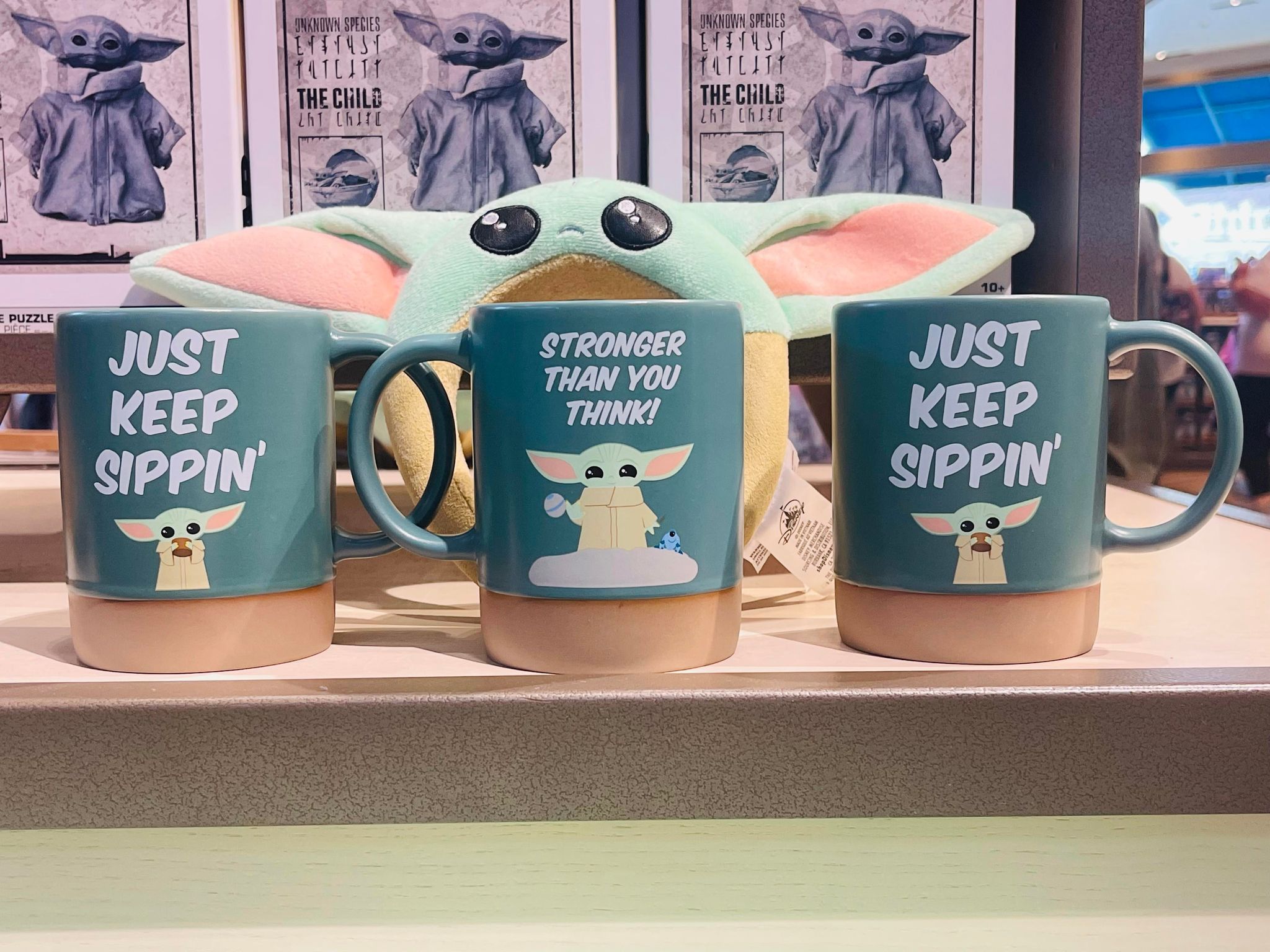 Keep Distance We Must Baby Yoda Coffee Mugs