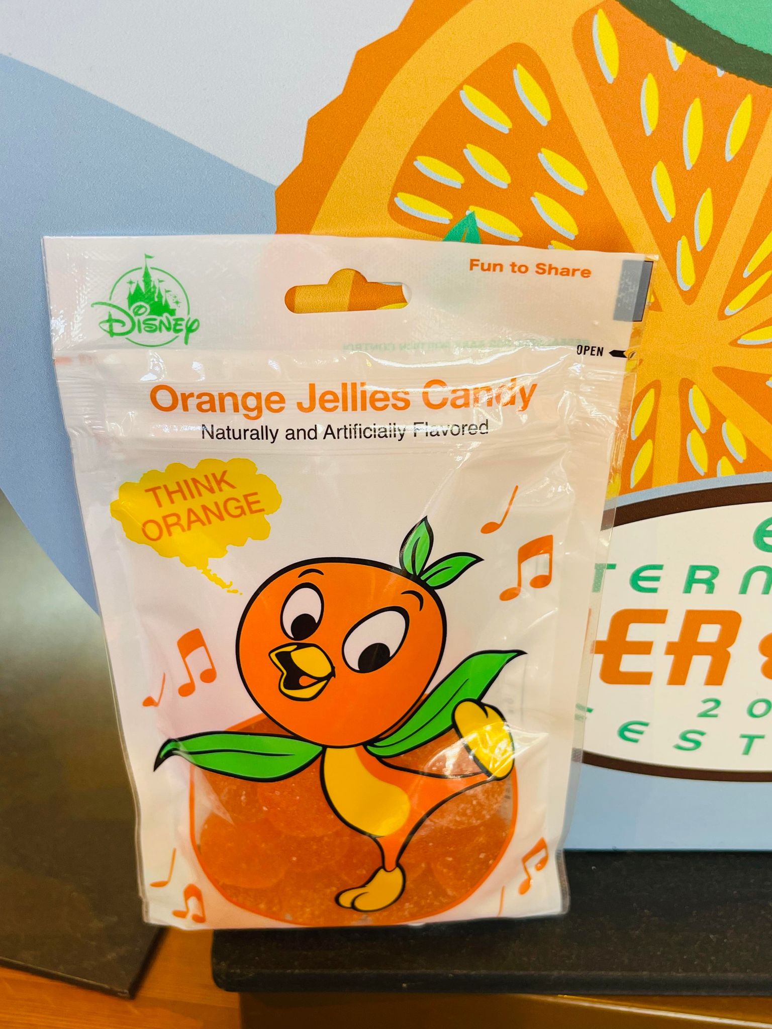 orange bird candy