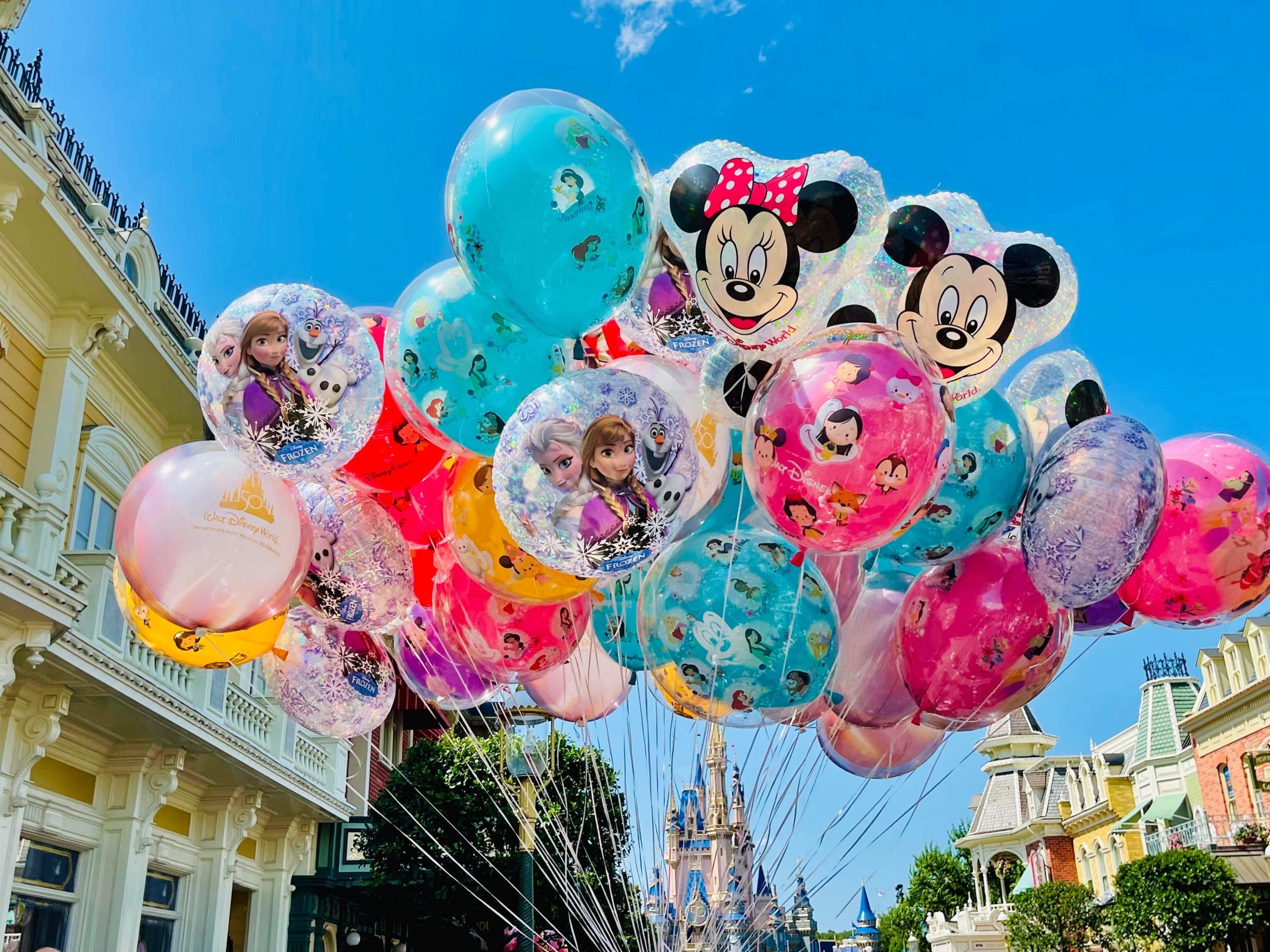 Big, Bright Beautiful Balloons At Walt Disney World