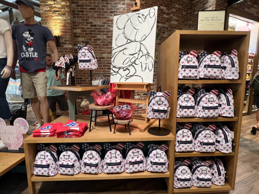 New Patriotic Loungefly at World Of Disney