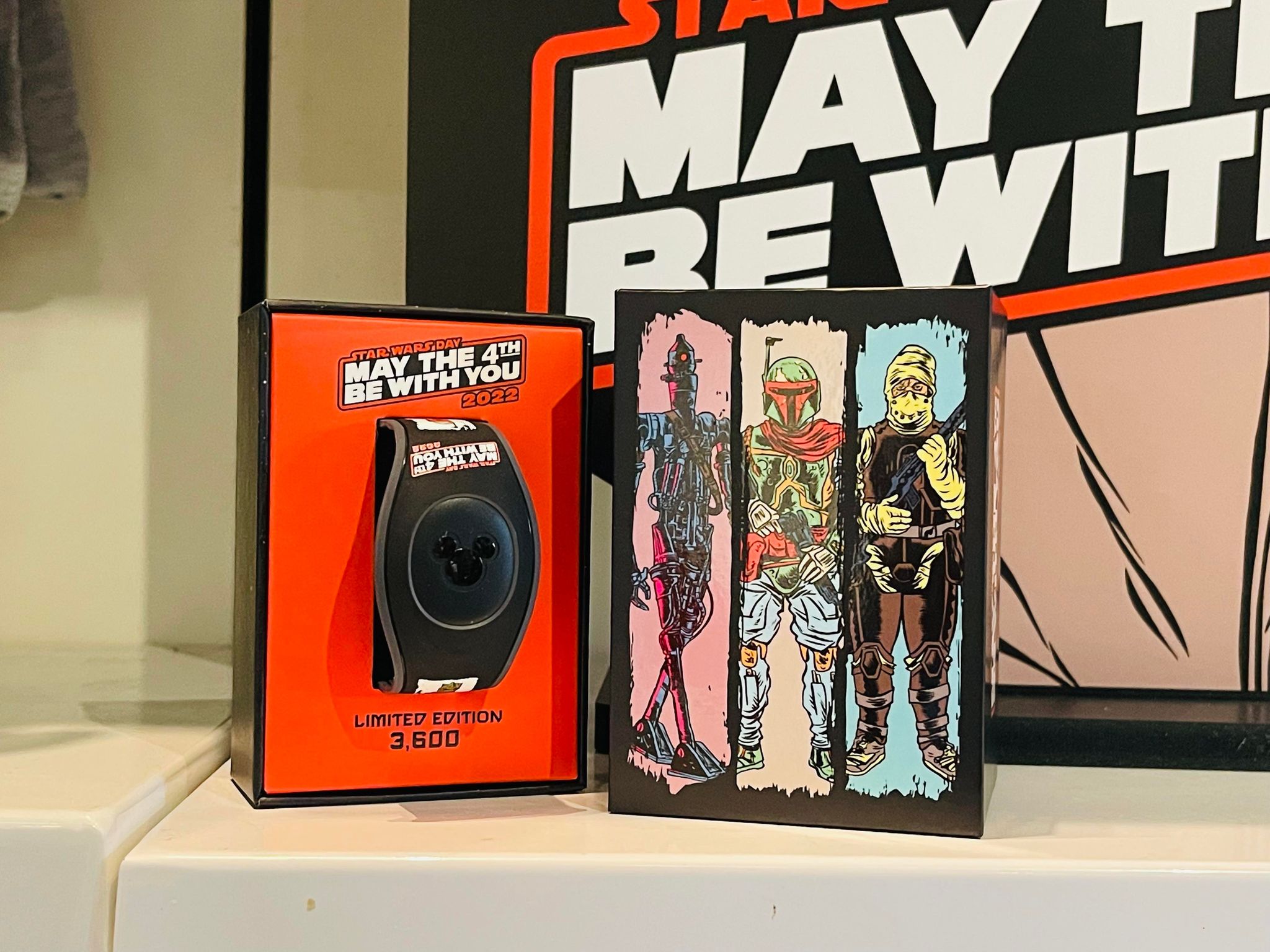 Retired LR Magic Band Luke Skywalker Disney May The 4th Be With You 