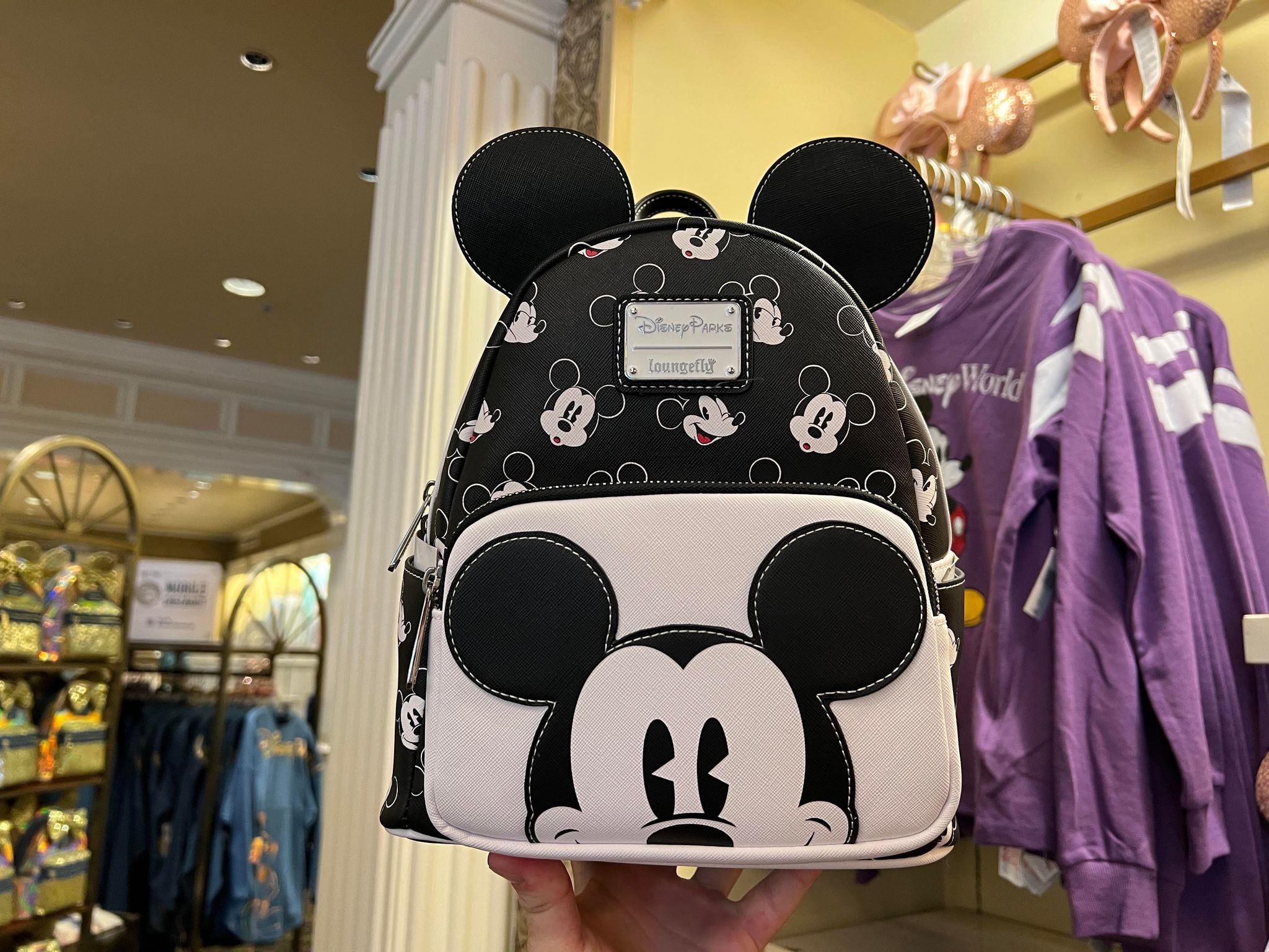 New Mickey Loungefly Bag at Emporium in the Magic Kingdom - MickeyBlog.com