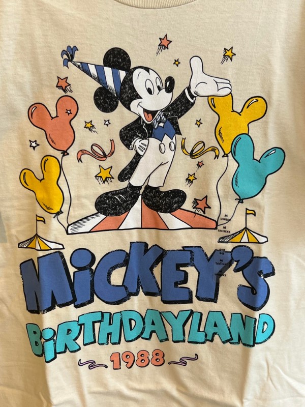 mickey birthday tshirt