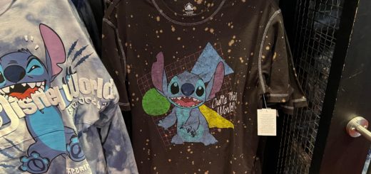 stitch tee shirt at Mission Space Cargo Bay