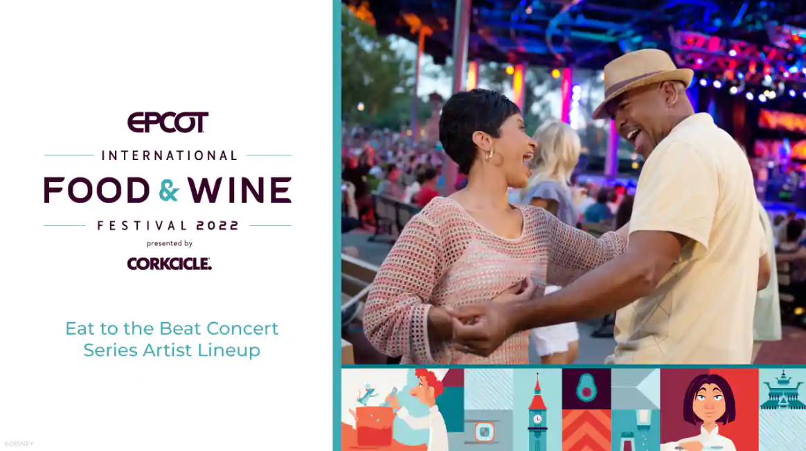 Full Lineup 2022 Eat to the Beat Concert Series at EPCOT