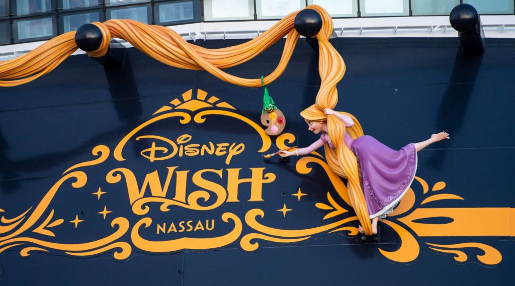 Disney Wish τόξο Rapunzel