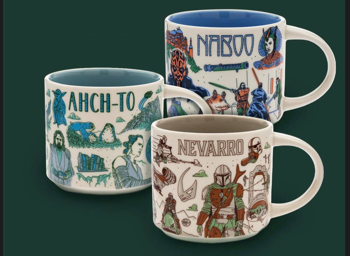 New 'Star Wars' Nevarro and Naboo Been There Mugs From Starbucks