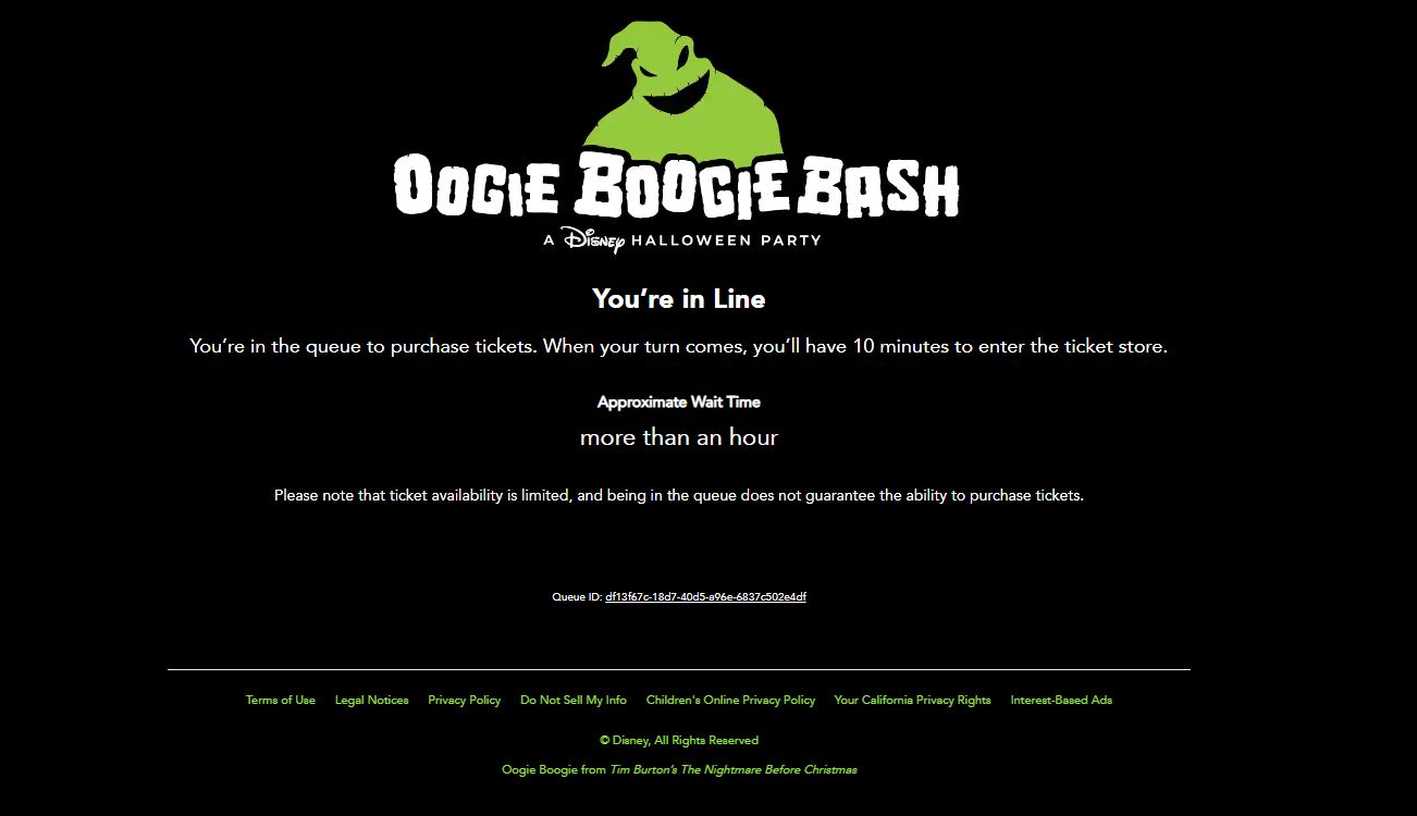 Oogie Boogie Bash Tickets On Sale NOW for D23 Members and Magic Key