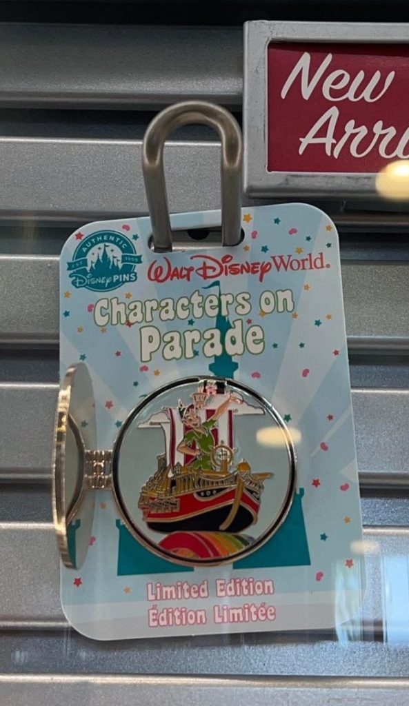 limited edition characters on parade pintraders