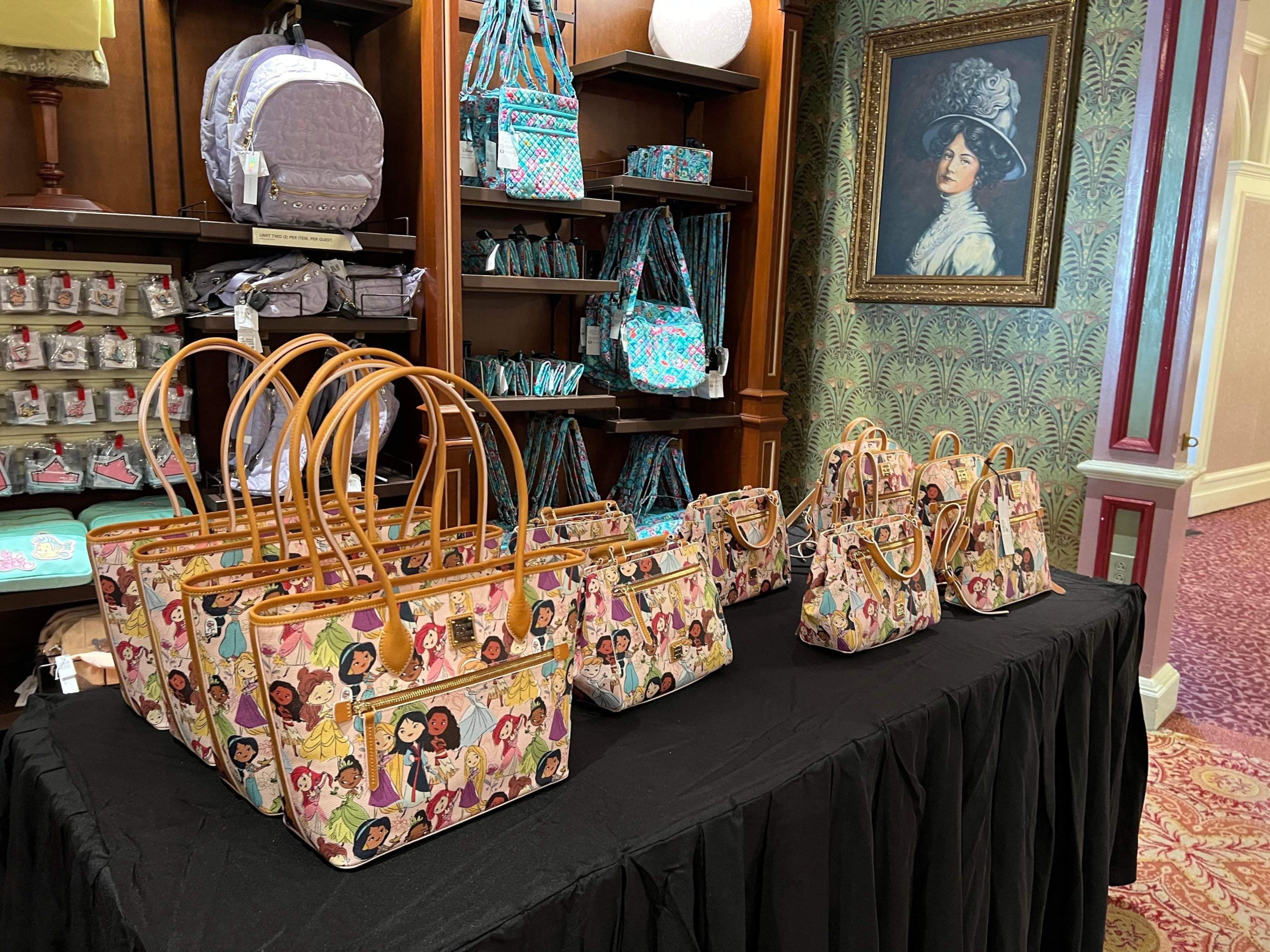 Disney Dooney & Bourke Princesses Tote Bag