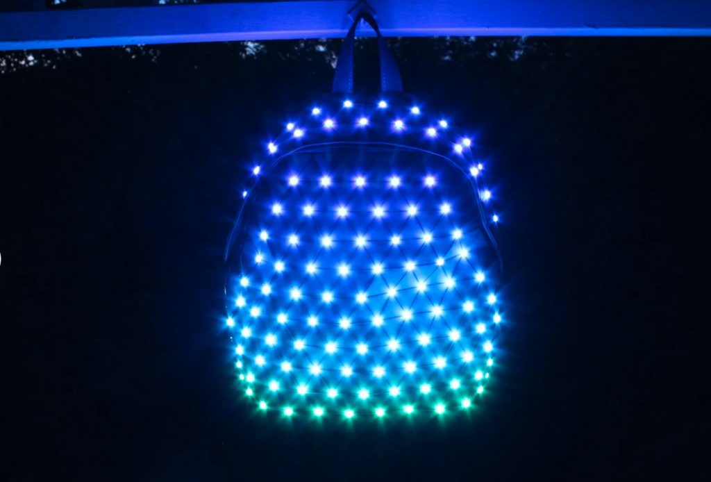 LIGHT-UP Spaceship Earth Crossbody Bag