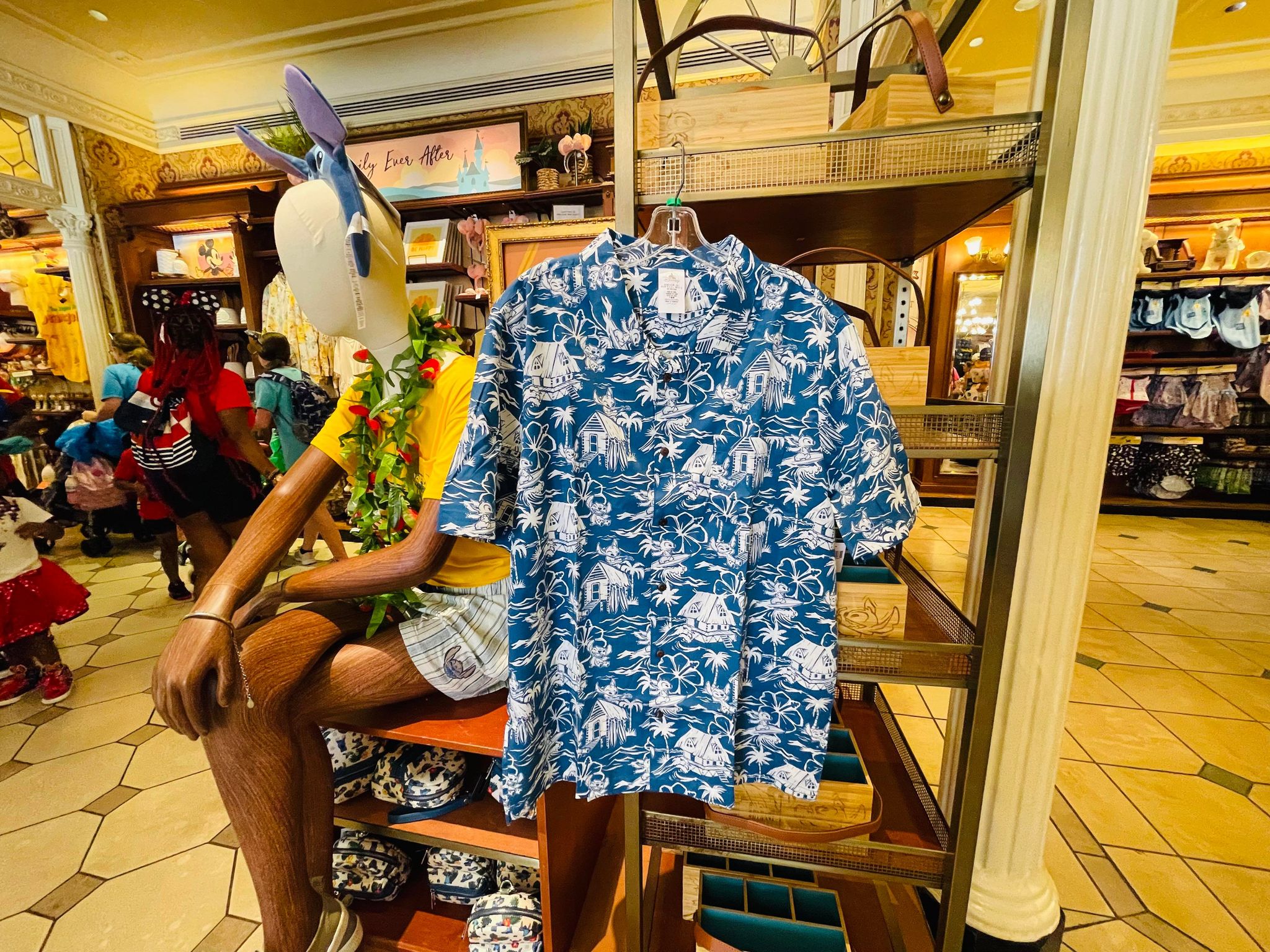stitch hawaiian shirt