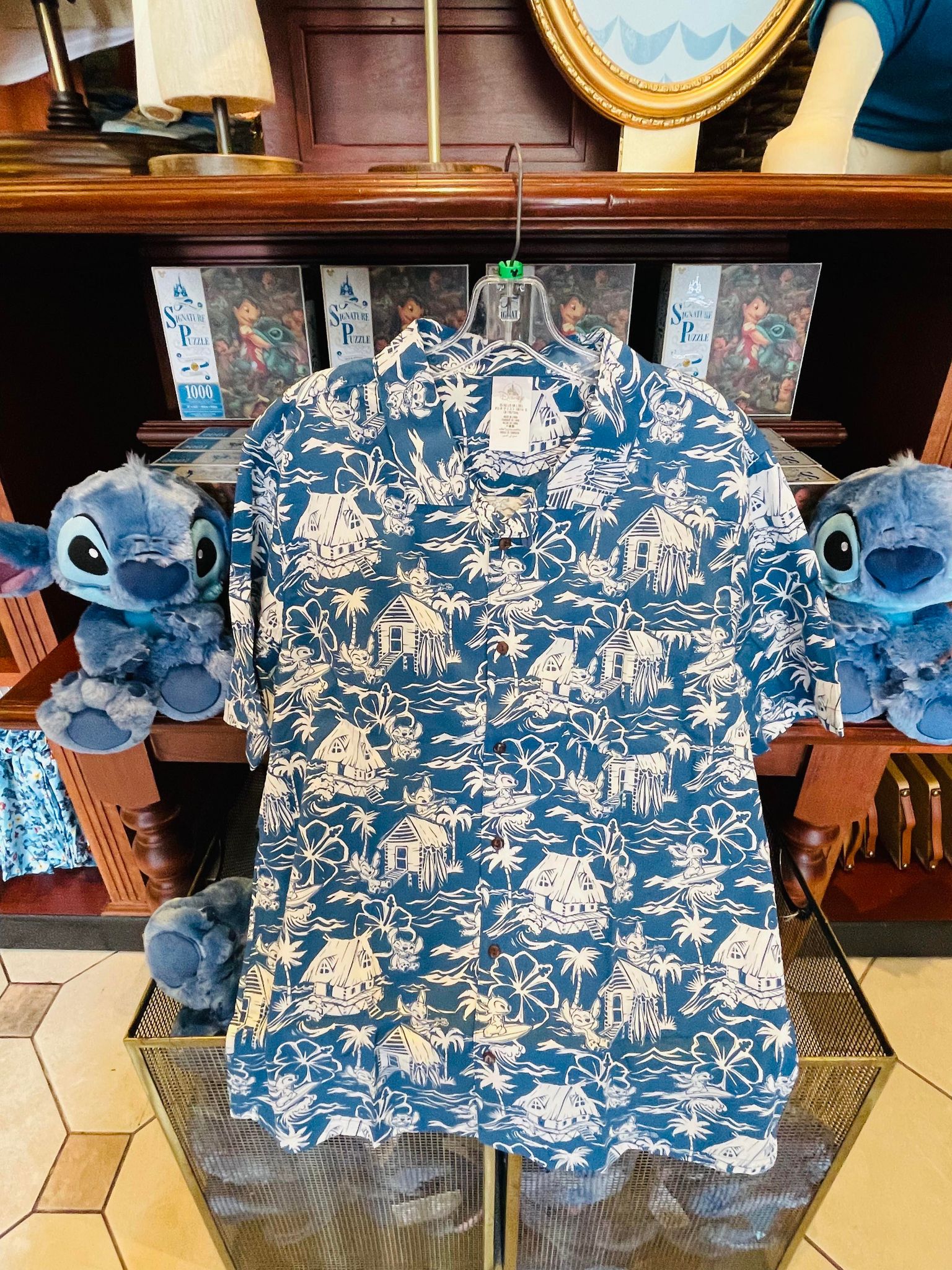 stitch hawaiian shirt