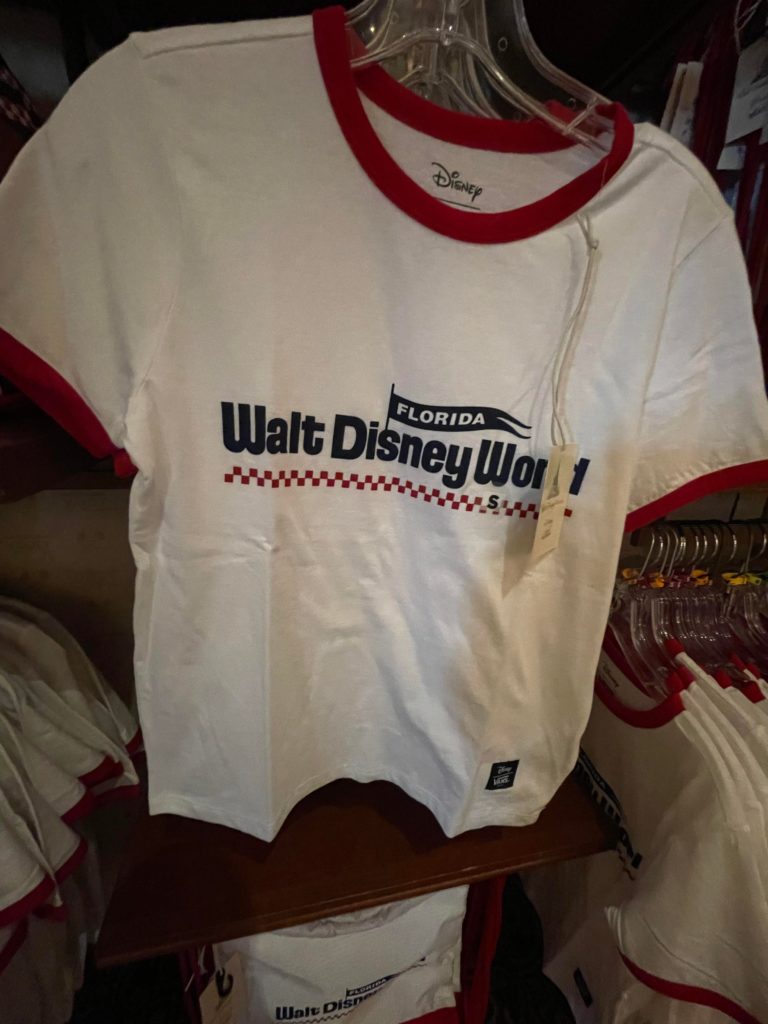 50th Anniversary Vans Collection White and Red Shirt