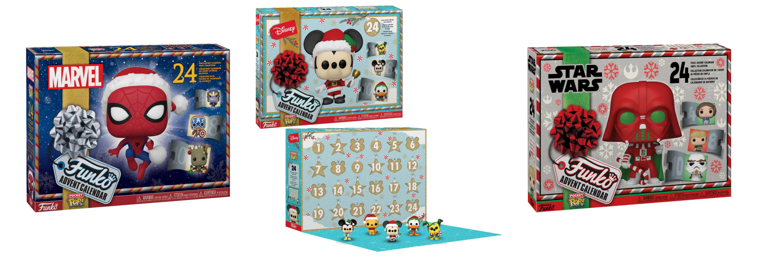 Funko Advent Calendars for Disney, Marvel, and Star Wars Now Available to  Preorder!
