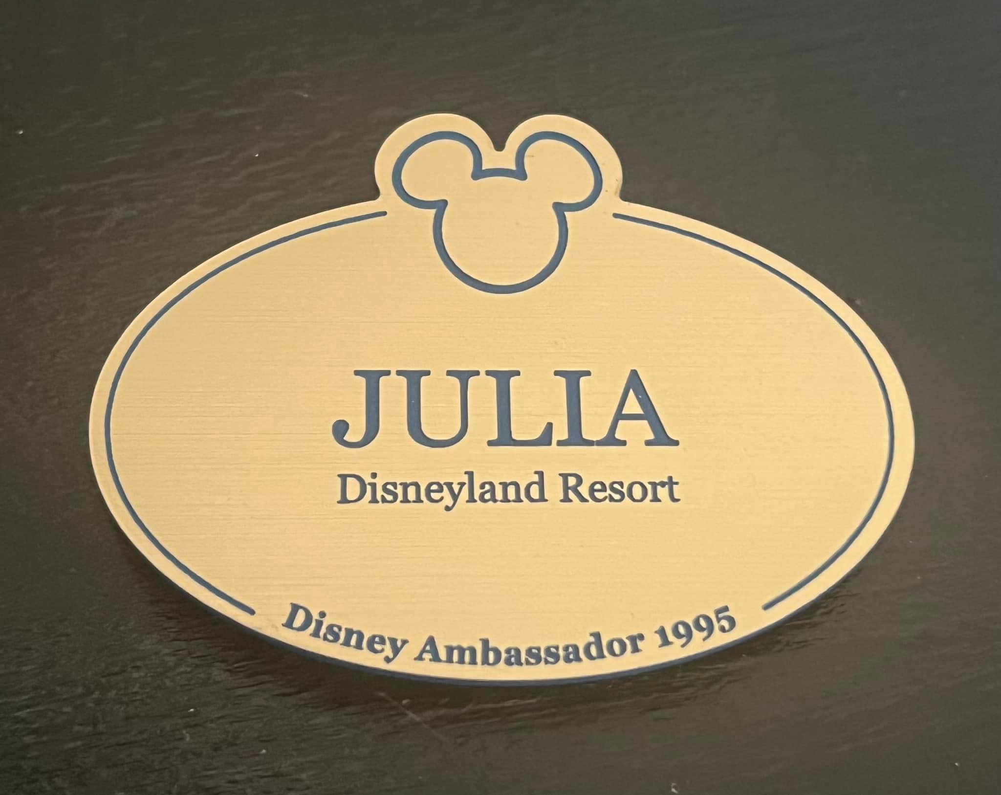 Julia ambassador nametag