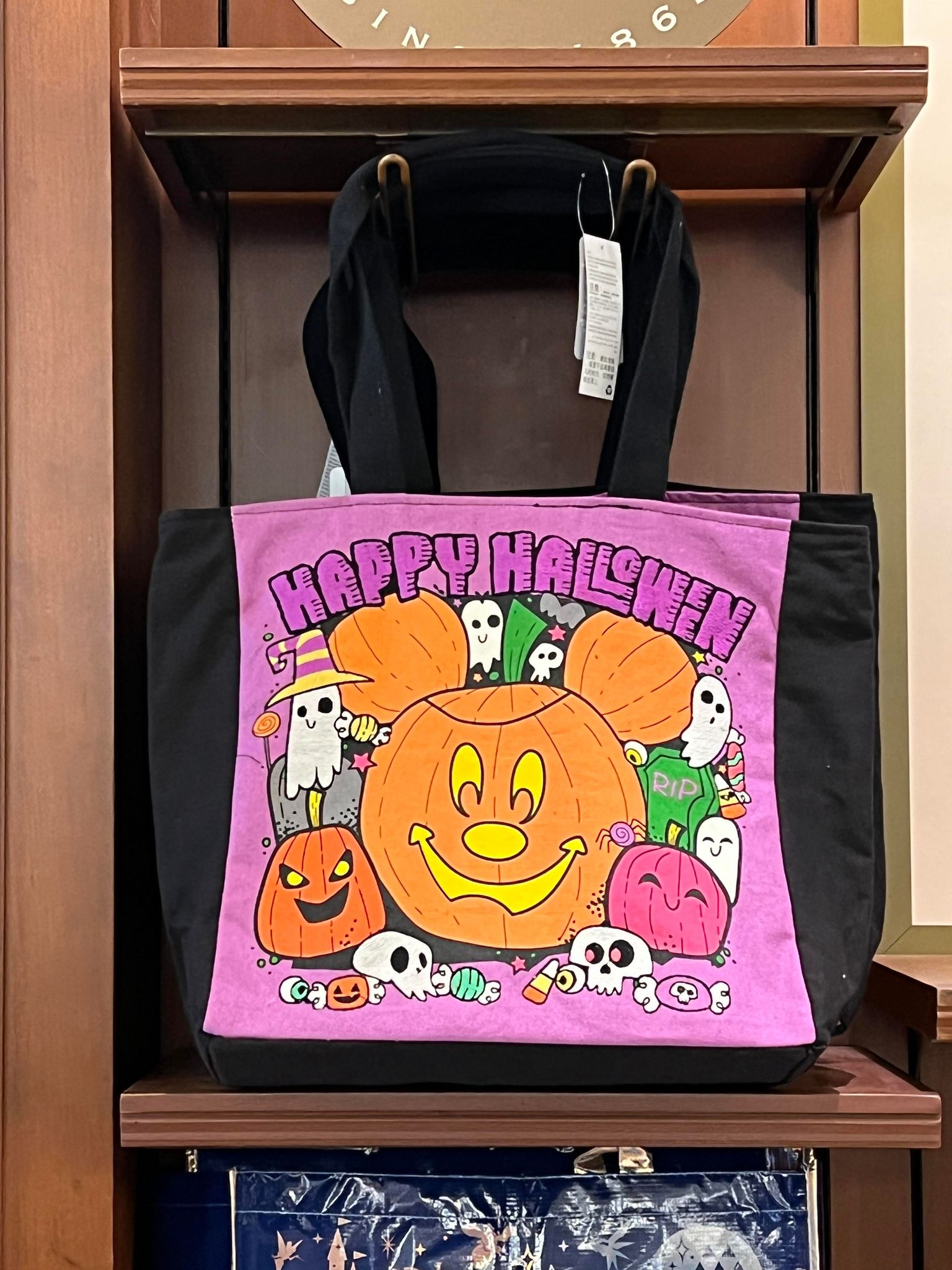 Visita lo Store di DisneyDisney Mickey Mouse Halloween Trick or Treat Large Reusable Bag 