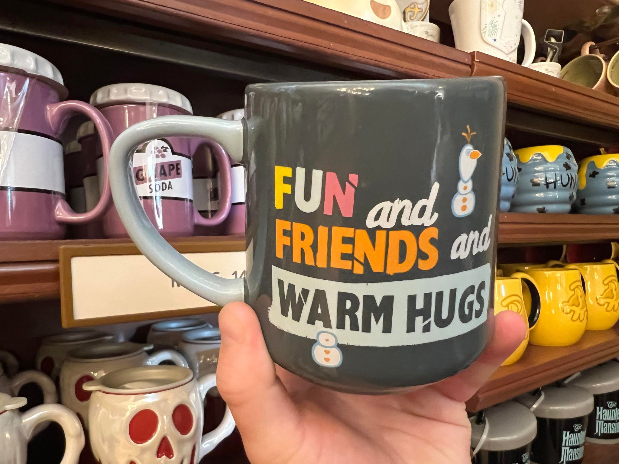 olaf summer mug