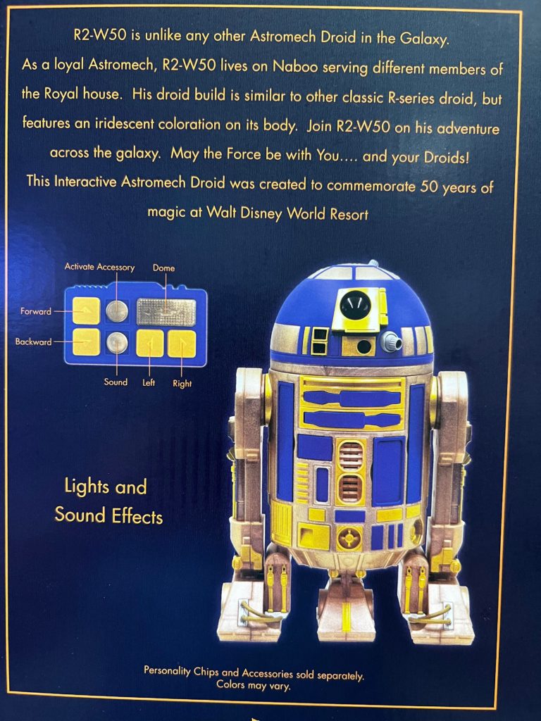 r2-w50 interative droid