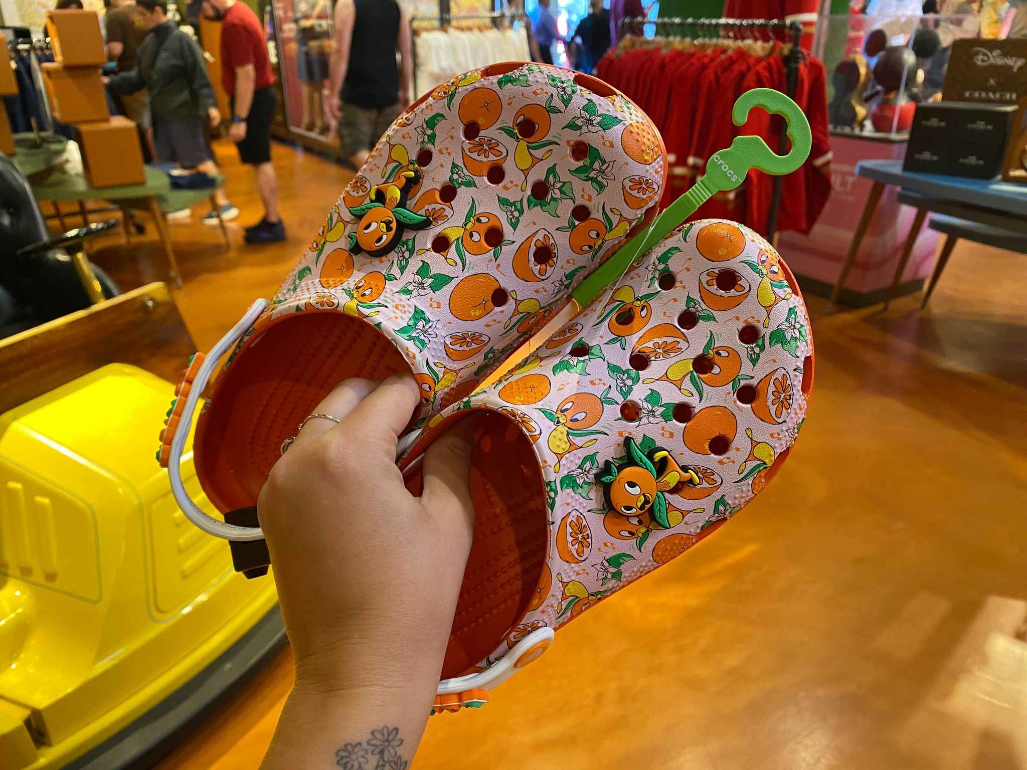 Orange Bird Crocs NOW Available at Marketplace Co-Op in Disney