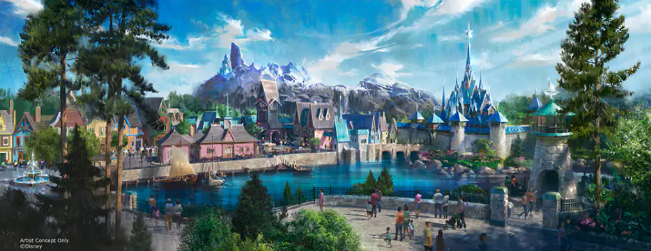 Disneyland Frozen-themed land